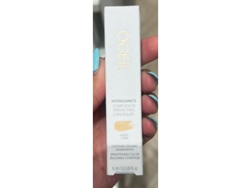 Ogee Hydraganics Complexion Perfecting Concealer, Hazel 2.90N, 0.2 fl oz/6 mL
