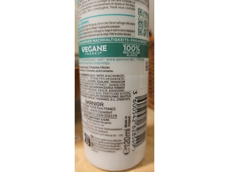 Garnier Hautklar Salicylic Exfoliating Liquid Care, 120 mL