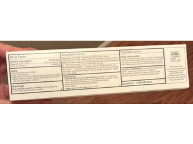 Colgate Total Active Prevention Toothpaste, Whitening Gel, 6.0 oz/170 g