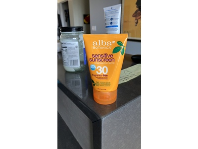 Alba Sensitive Sunscreen, SPF 30, 4oz/113 g