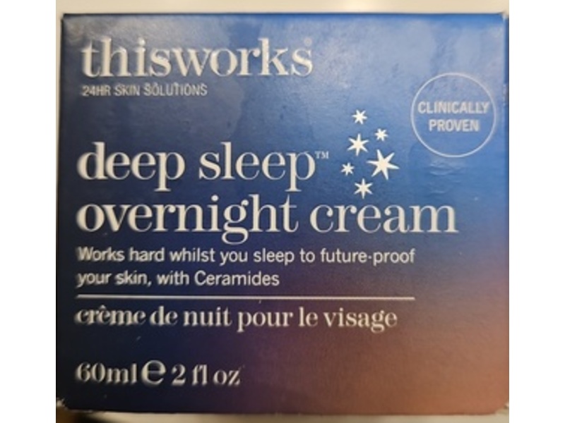 Thisworks Deep Sleep Overnight Cream, 2 fl oz/60 mL