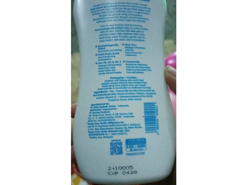 My Baby Baby Powder, Fresh & Moist, 135 g