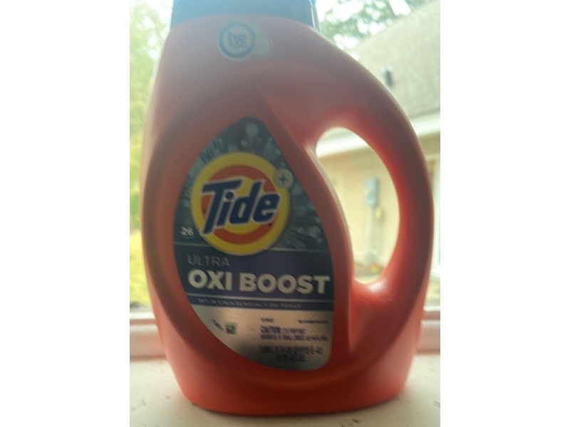 Tide Ultra Oxi Boost Liquid Detergent, 26 Loads, 37 oz/1090 mL