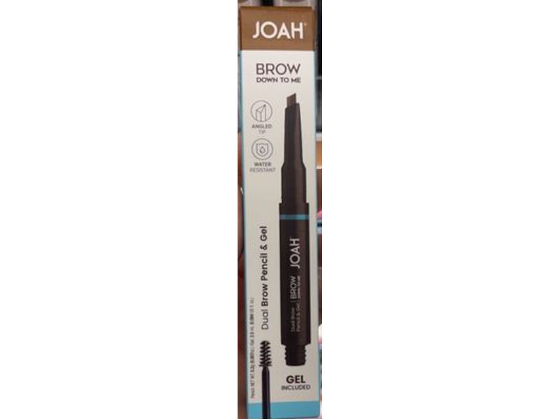 JOAH Brow Down To Me Dual Brow Pencil & Gel, Soft Brown