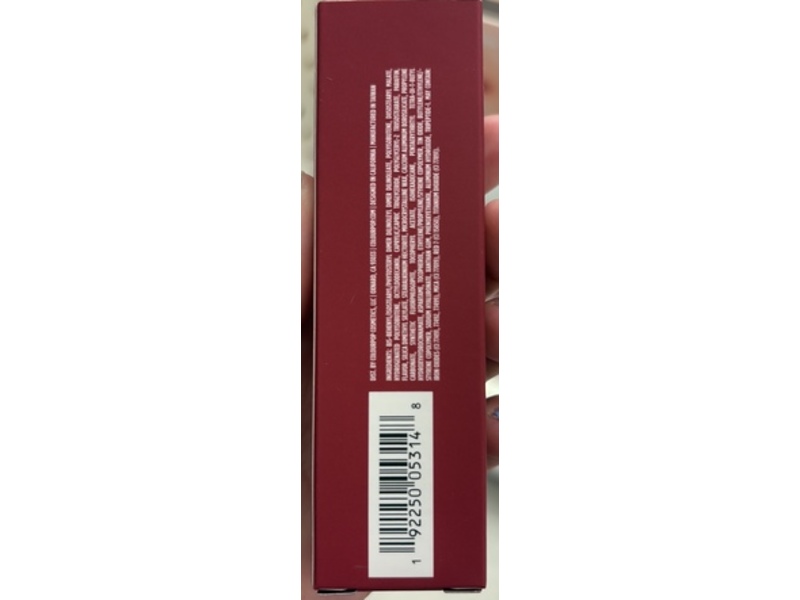 ColourPop Fresh Kiss Glossy Lip Balm, Chocolate Cherry, 0.49 oz/14 g