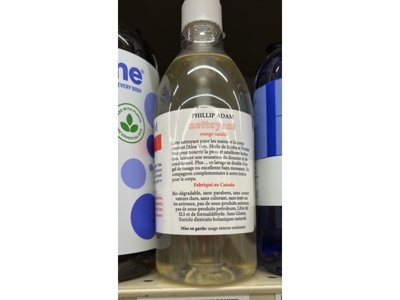 Phillip Adam Hand & BodyWash, Orange Vanilla, 13.5 fl oz/400 mL