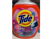 Tide Power Pods + Downy Soft Boosters + Laundry Detergent Pacs, April Fresh, 98 oz/2.78 kg, 63 XL Pacs - Image 4