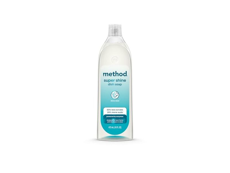 Method Super Shine Dish Soap, Dewy Daze, 16 fl oz/473 mL