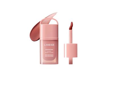 Laneige Juicepop Box Lip Tint, Pop-Star Peach, 0.15 oz/4.5 g