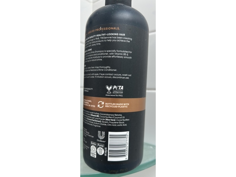 TRESemme Restore & Shine Shampoo, 940 mL