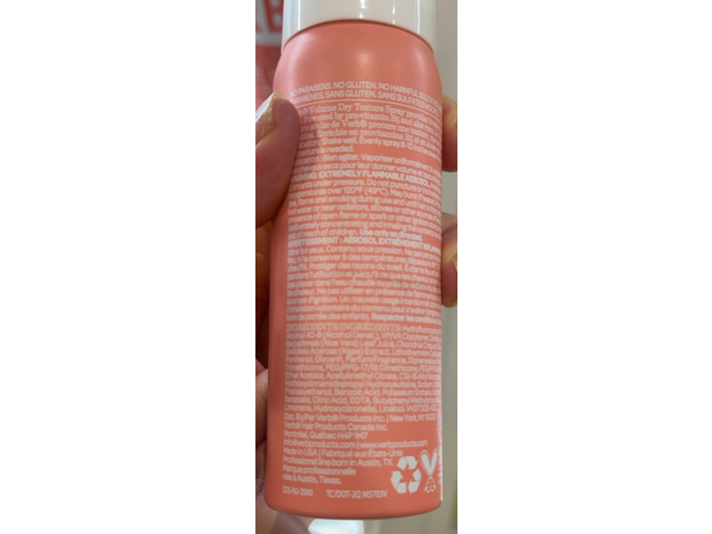 Verb Volume Dry Texture Spray, 1.6 oz/45 g