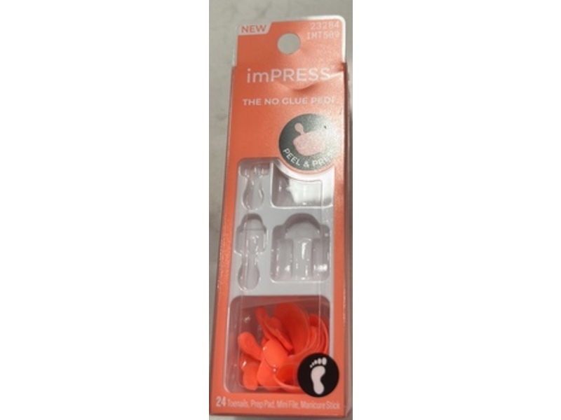 Impress No Glue Mani Press On Nails, Pure Mood, 24 Count