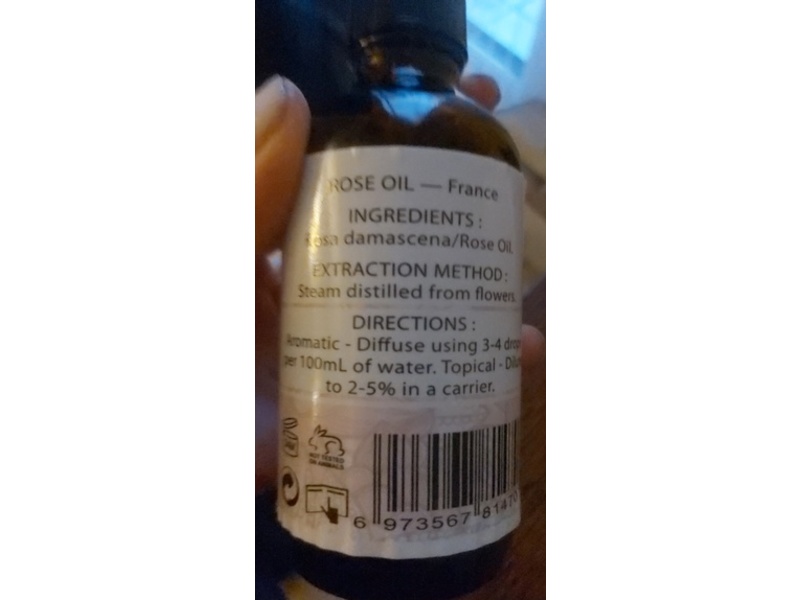 Evoke Occu Rose Essential Oil, 4 fl oz/118 mL