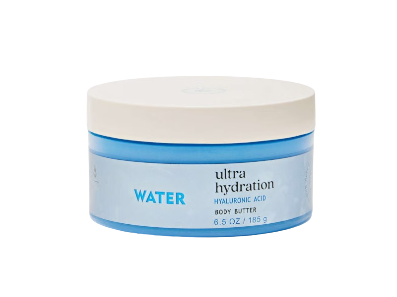 Bath & Body Works Water Ultra Hydration Body Butter, 6.5 oz/185 g