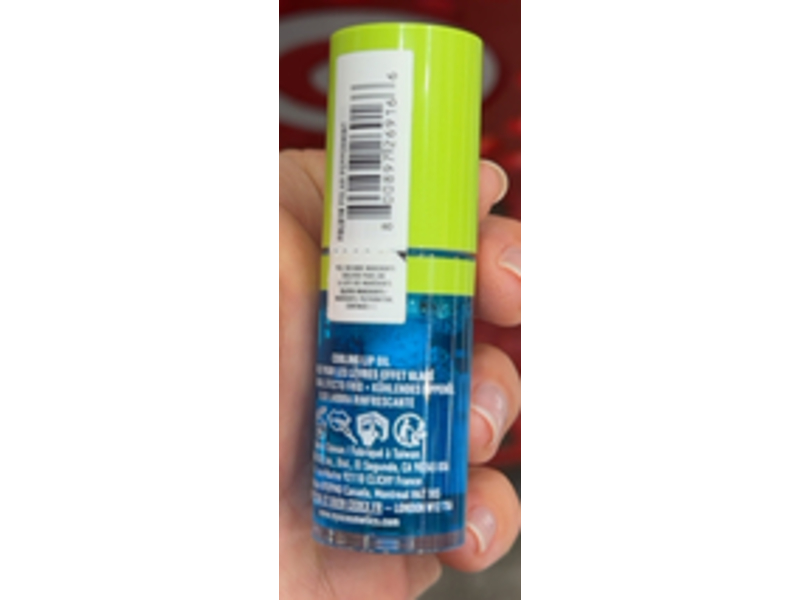 Nyx Professional Makeup Fat Oil Chillz Drip Lip Gloss, Polar Peppermint, 0.16 fl oz/4.8 mL