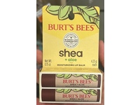 Burt's Bees Moisturizing Lip Balm, Shea + Aloe, 0.15 oz/4.25 g, Pack Of 2 - thumbnail 2