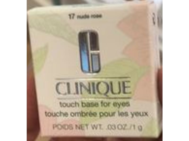 Clinique Touch Base For Eyes, 17 Nude Rose, 0.03 oz/1 g