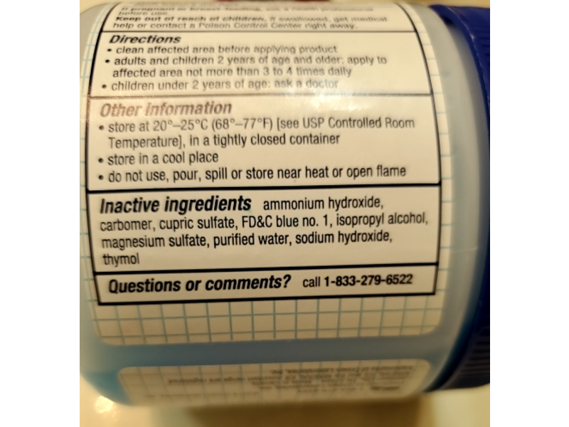 Mineral Ice Menthol Pain Relieving Gel, 16 oz/453.6 g