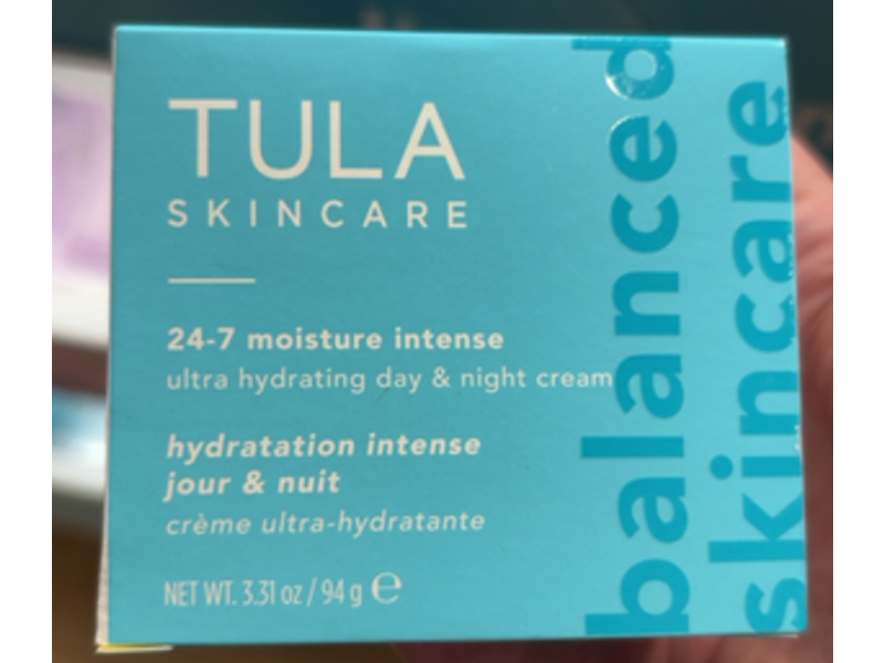 Tula Skin Care Moisture Intense Ultra Hydrating Day & Night Cream, 3.31 oz/94 g