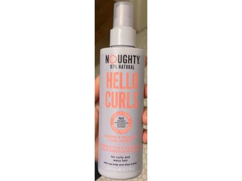 Noughty Hello Curl Define & Reshape Curl Primer, 6.7 fl oz/200 mL
