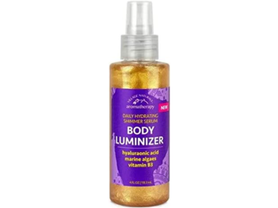 Village Naturals Body Luminizer Serum, Hyaluroanic Acid + Marine Algaes & Vitamin b3, 4 fl oz/118.3 mL