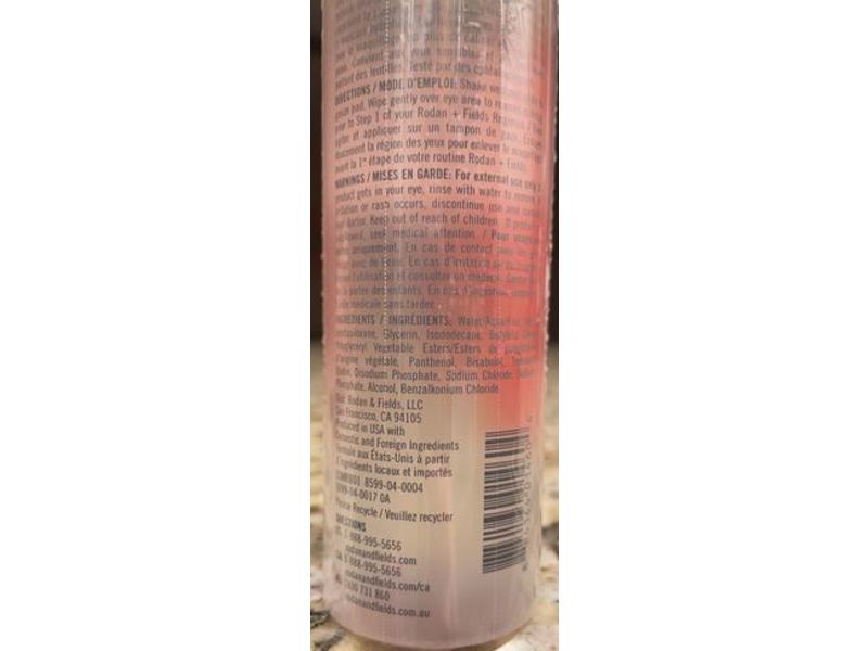 Rodan + Fields Essentials Eye Makeup Remover, 4.2 fl oz/125 mL