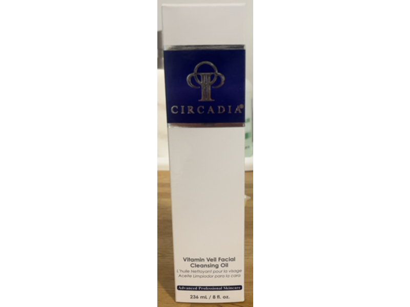 Circadia Vitamin Veil Facial Cleansing Oil, 8 fl oz/236 mL