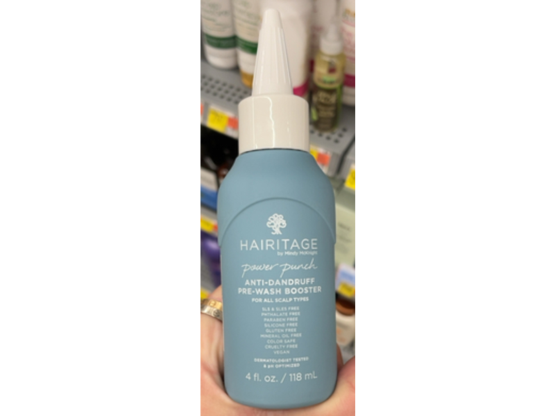 Hairitage By Mindy Mcknight Anti - Dandruff Pre - Wash Booster, 4 fl oz/118 mL