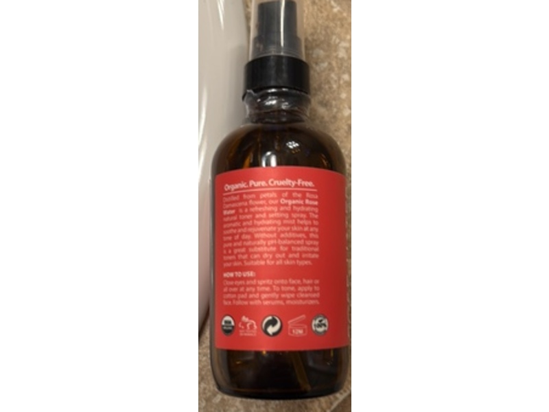 Eve Hansen Rose Water, 4 fl oz/120 mL