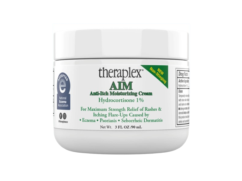 Theraplex Aim Anti-Itch Moisturizing Cream, 3 fl oz/90 mL