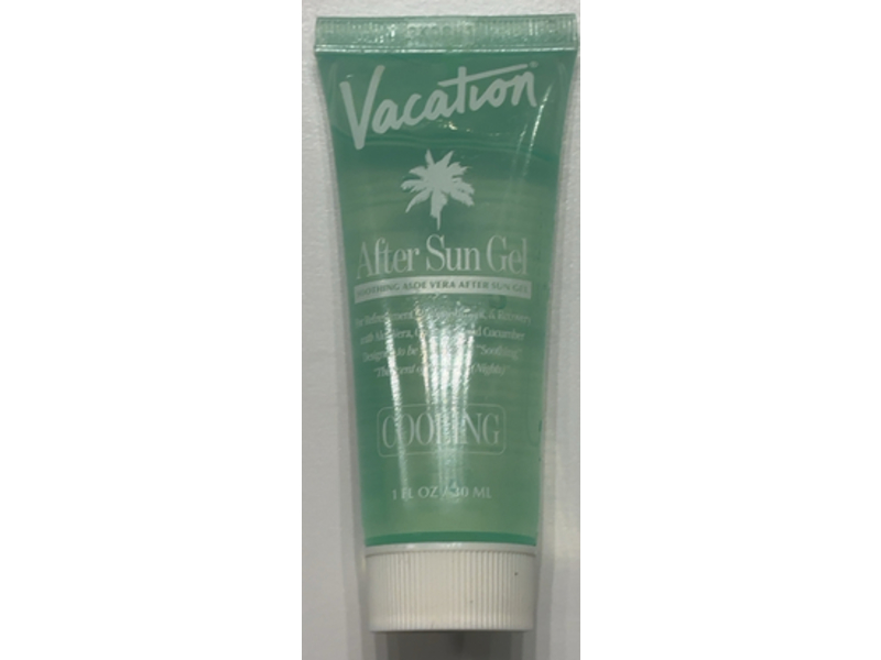 Vacation Cooling After Sun Gel, Soothing Aloe Vera, 1 fl oz/30 mL