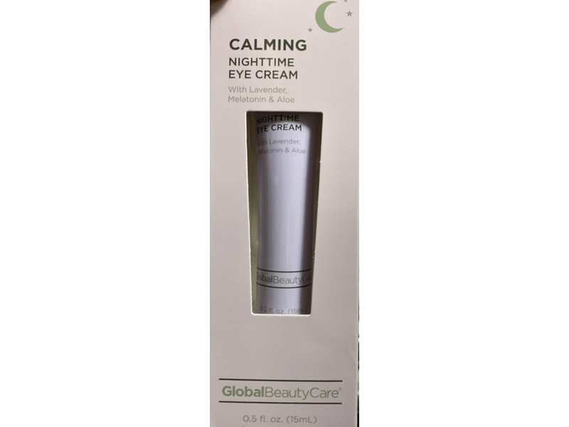 Global Beauty Care Calming Nighttime Eye Cream, 0.5 fl oz/15 ml