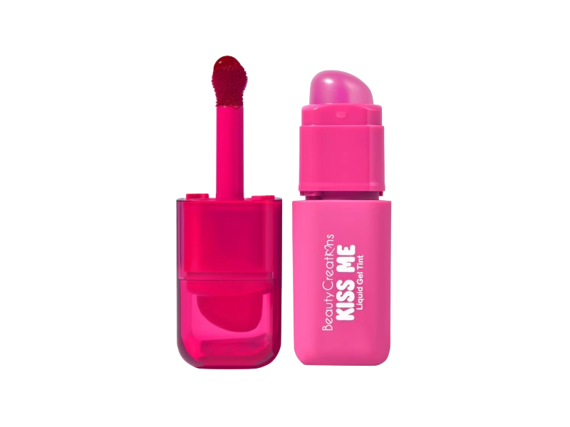 Beauty Creations Kiss Me Liquid Gel Tint, Magenta Moves, 0.12 oz/3.3 g