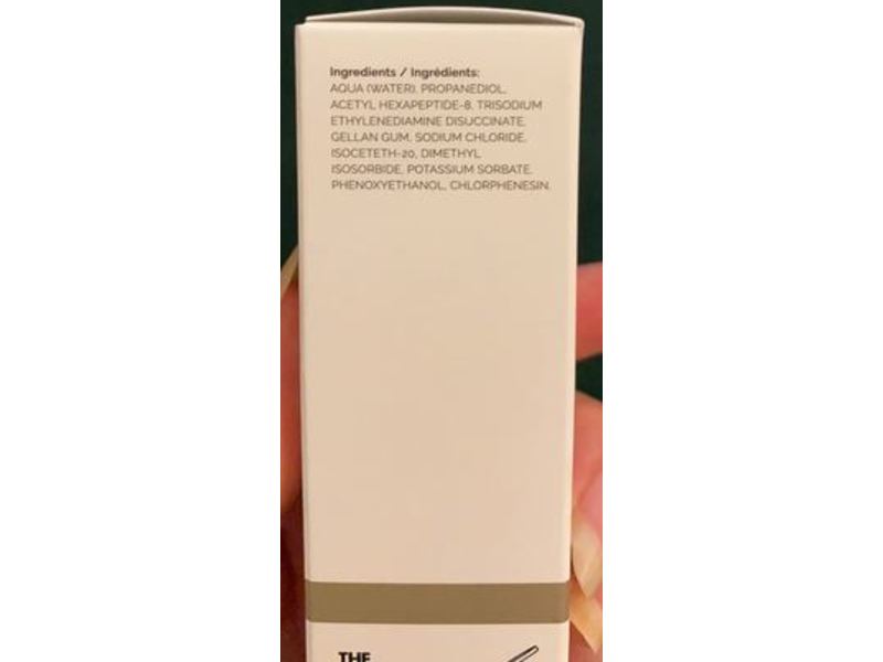 The Ordinary Peptides, Argireline Solution 10%, 1 fl oz/30 mL