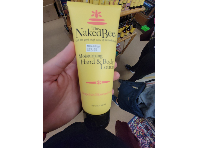 The Naked Bee Naked Bee Hand & Body Lotion, Grapefruit Blossom Honey, 6.7 oz (2 Pack)