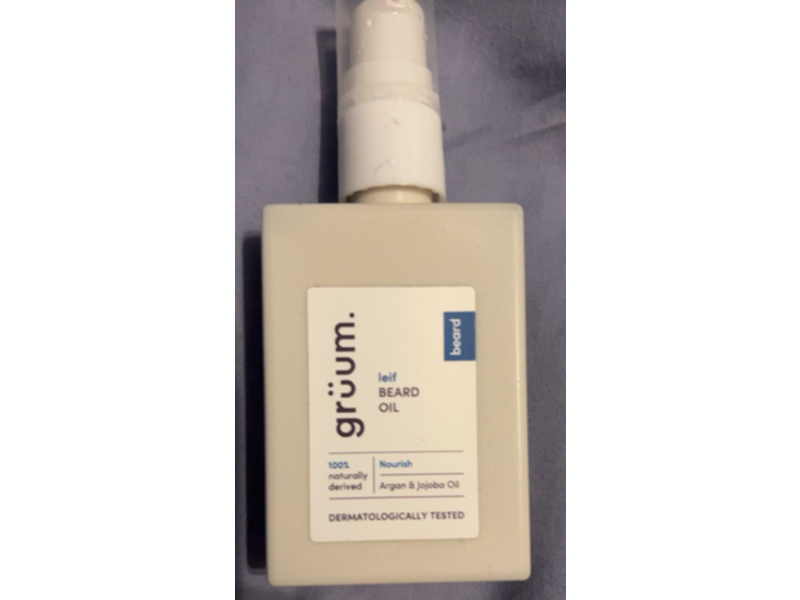 Gruum Leif Beard Oil, Argan & Jojoba Oil, 50 mL