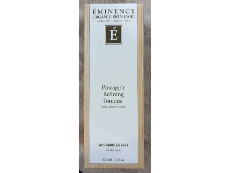 Eminence Pineapple Refining Tonique, Bromelian + PHA, 4 fl oz/120 mL