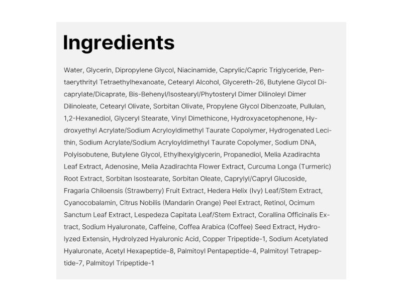 Medicube PDRN Pink Peptide Eye Cream, 1.01 fl oz/30 mL