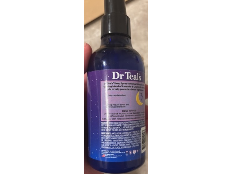 Dr Teal's Sleep Spray, Lavender & Chamomile, 6 fl oz/177 mL