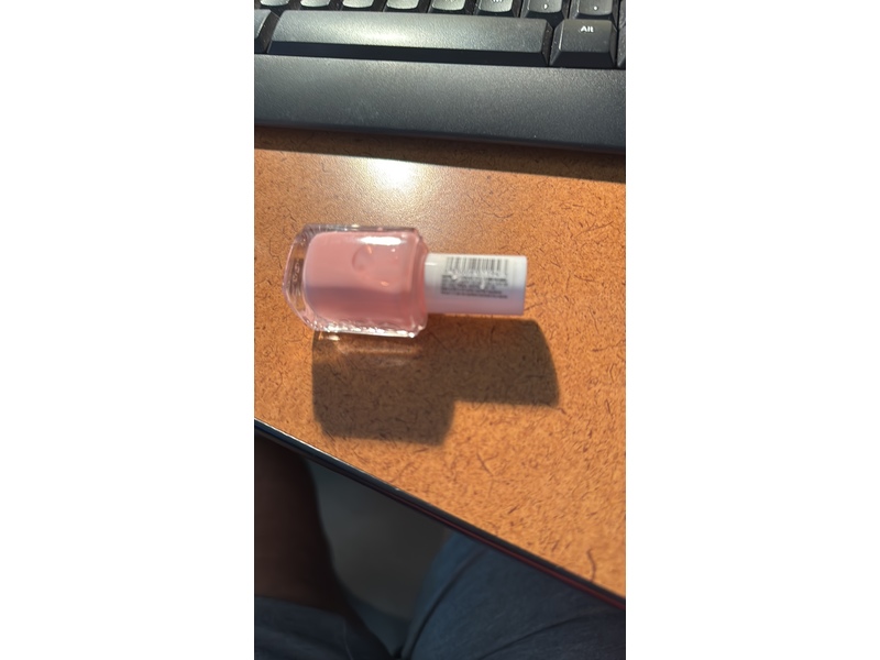 Essie Nail Lacquer, 633 Sheer Pale Pink, 4.6 fl oz/13.5 mL