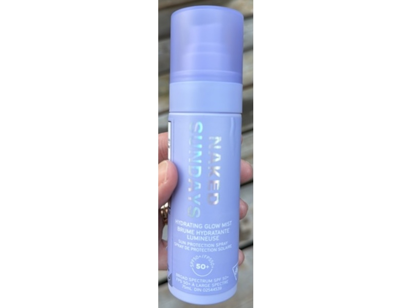 Naked Sundays Hydrating Glow Mist, SPF 50+, 75 mL