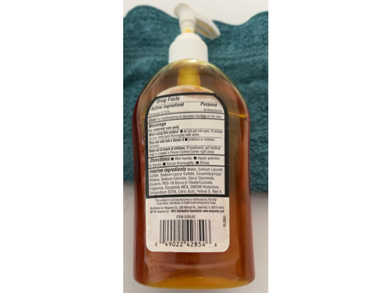 Walgreens Liquid Soap, Moisturizers, 11.5 fl oz/332 mL