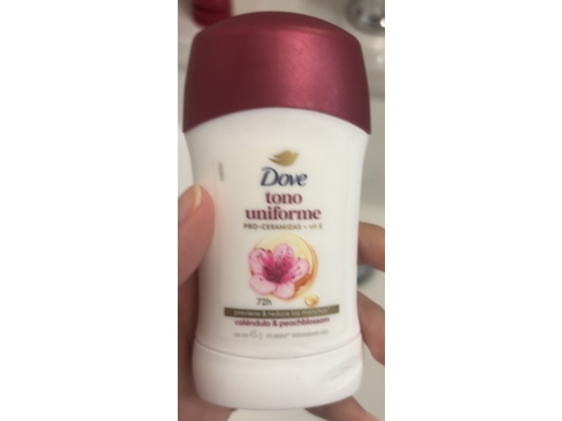 Dove Tone Uniform Antiperspirant Stick, Calendula, 1.59 oz / 45 g