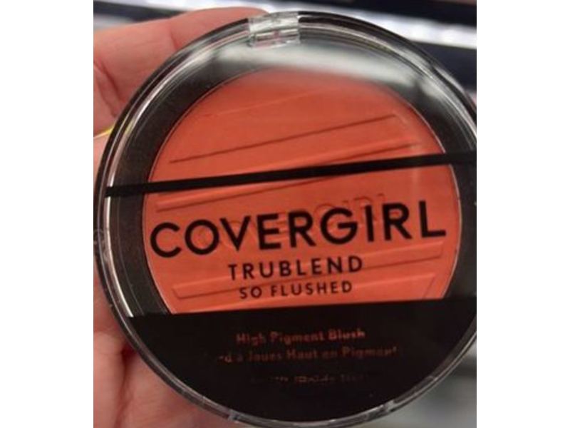 Covergirl Trueblend So Flushed High Pigment Blush, 345 Hot Frenzy, 0.33 oz/9.5 g