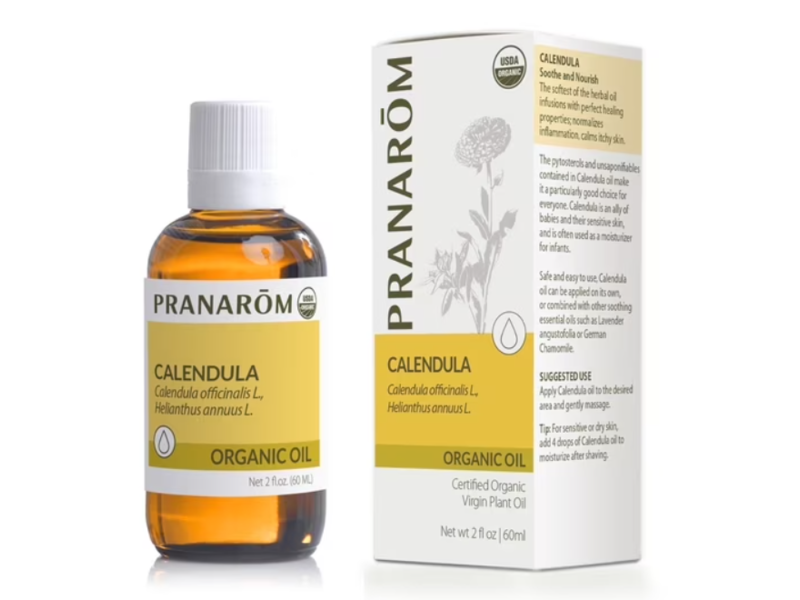 Pranarom Organic Oil, Calendula, 2 fl oz/60 mL