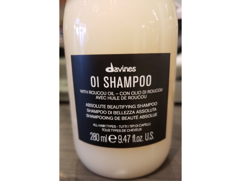 Davines Beautifying OI Shampoo, 9.47 fl oz/280 mL