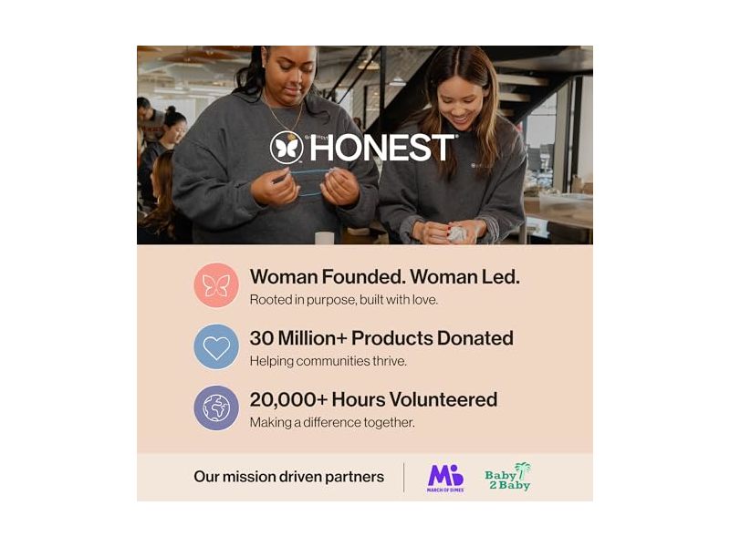 The Honest Company Flushable Wipes, 42 Count, Pack Of 3