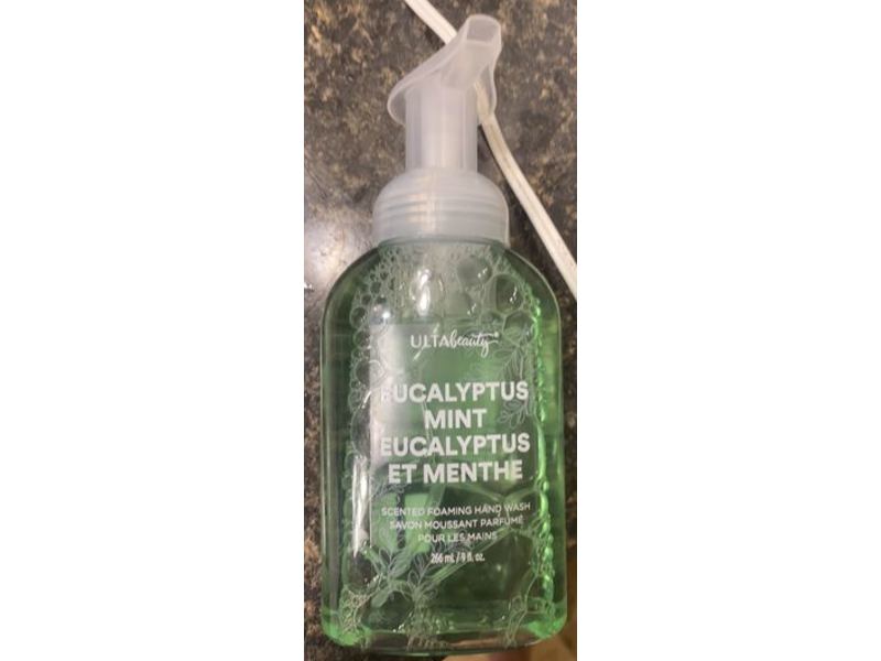 Ulta Beauty Scented Foaming Hand Wash, Eucalyptus Mint, 9 fl oz/266 mL