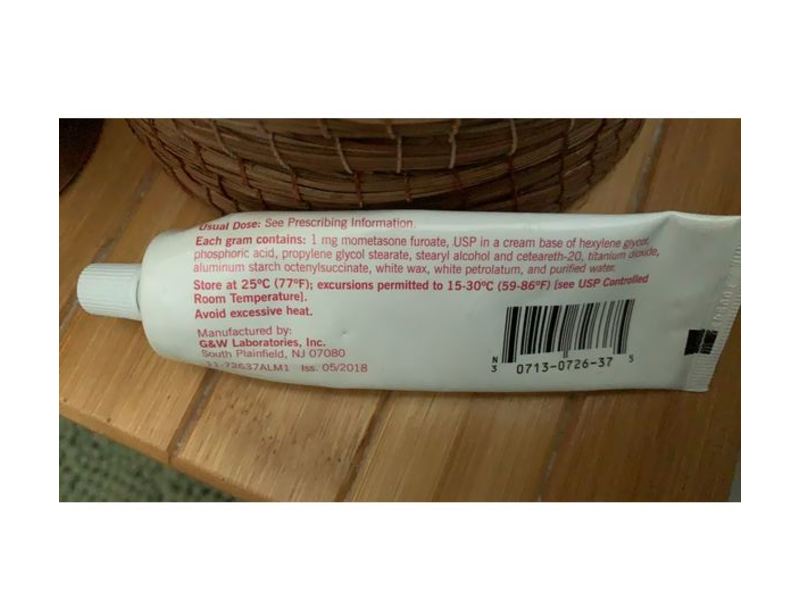 Mometasone Furoate Cream 0.1%, Cosette Phatmaceuticals, Inc (RX)