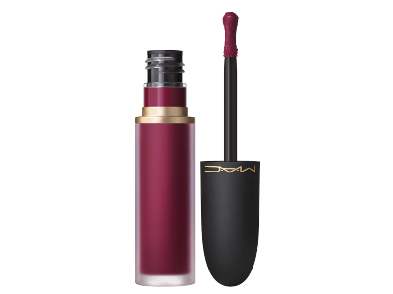 M.A.C. Cosmetics PowderKiss Lip + Cheek Mousse, Burning Love, 0.17 fl oz/5 mL